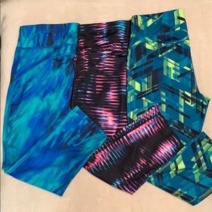 Xersion fitted workout capris